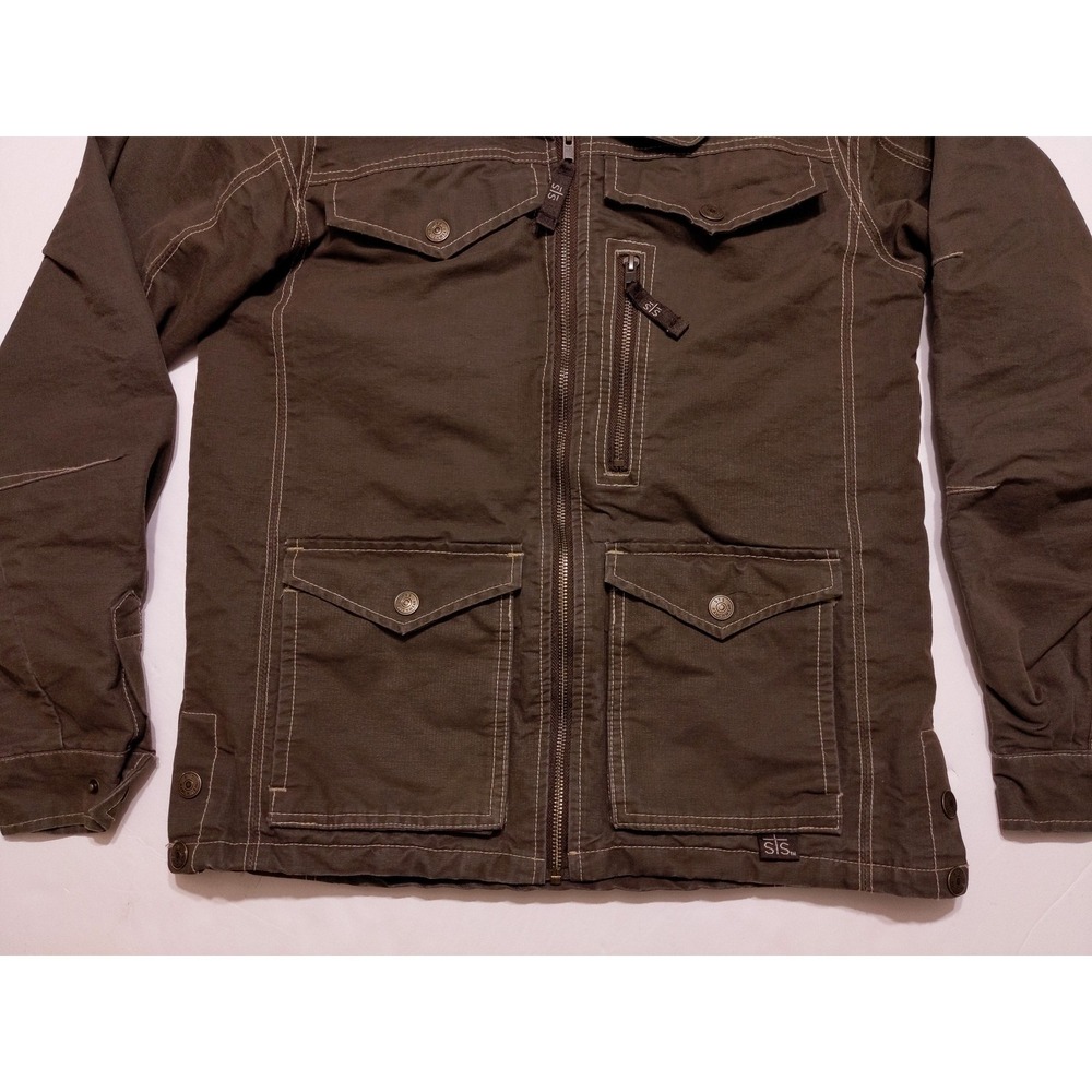 STS Ranchwear Sundance Canvas Jacket Carroll Original Wear Brown Men's Small S - Picture 11 of 13